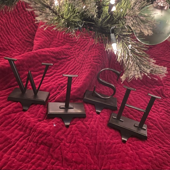 Pottery Barn Holiday Pottery Barn Stocking Hangers Poshmark